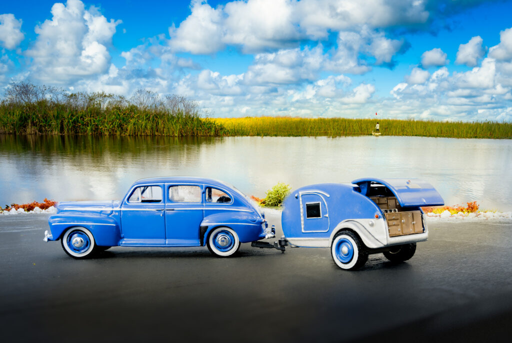 "Tin Can Tourists" discovered the natural beauty of wild Florida during the "Golden Age of Florida Car Travel--1955 to 1970" 